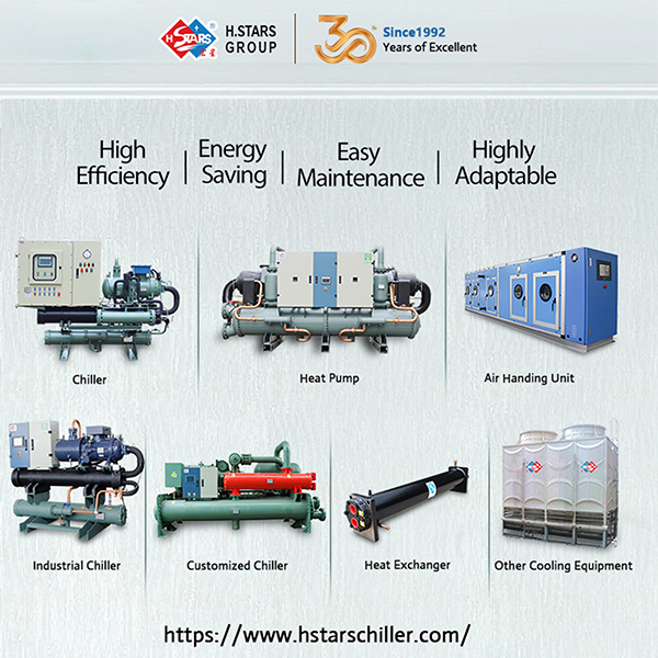 Industrial HVAC equipment Eco-Friendly chiller